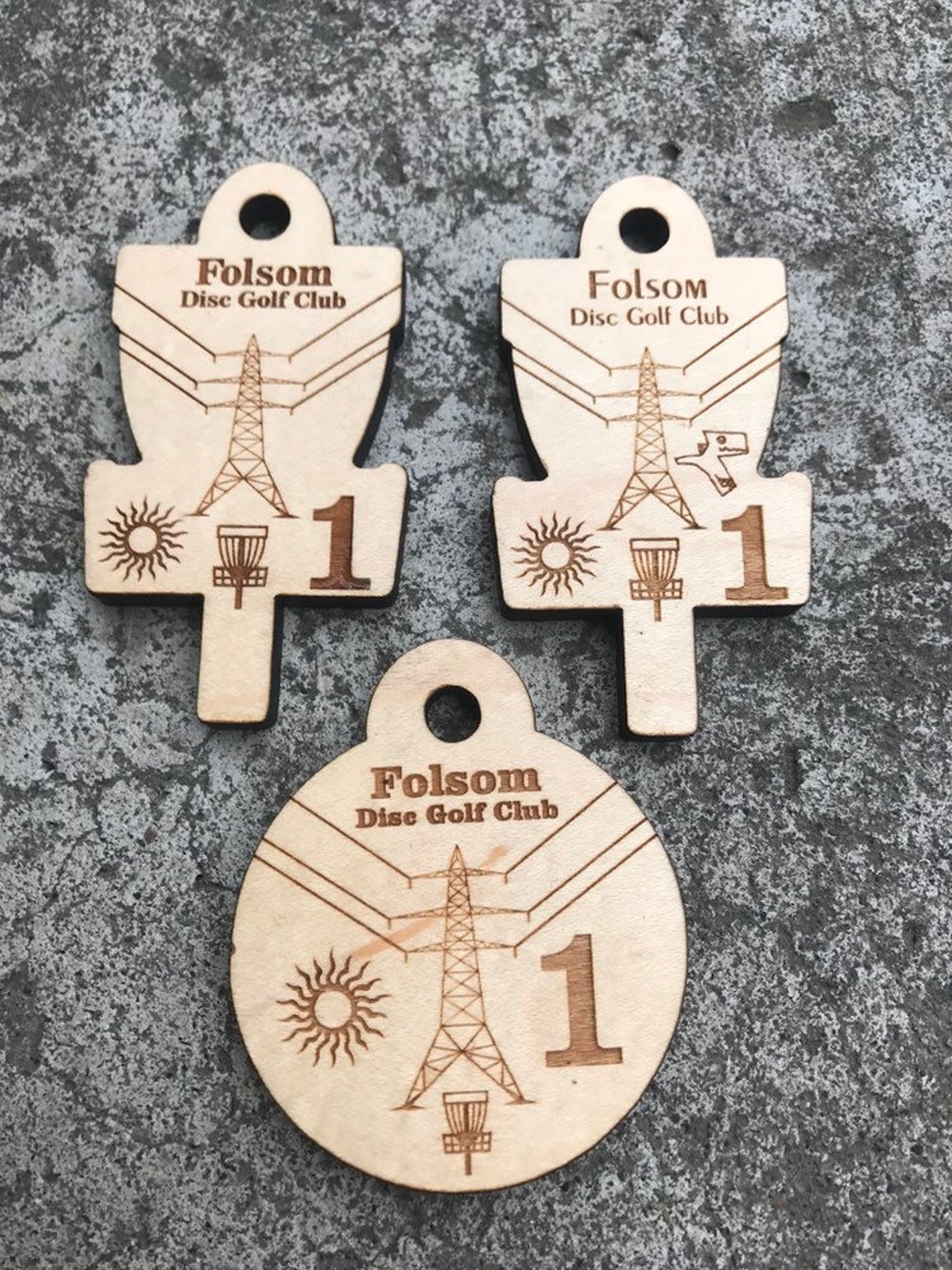 Custom Disc Golf Bag Tags Etsy