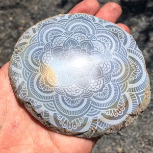 Mandala agate