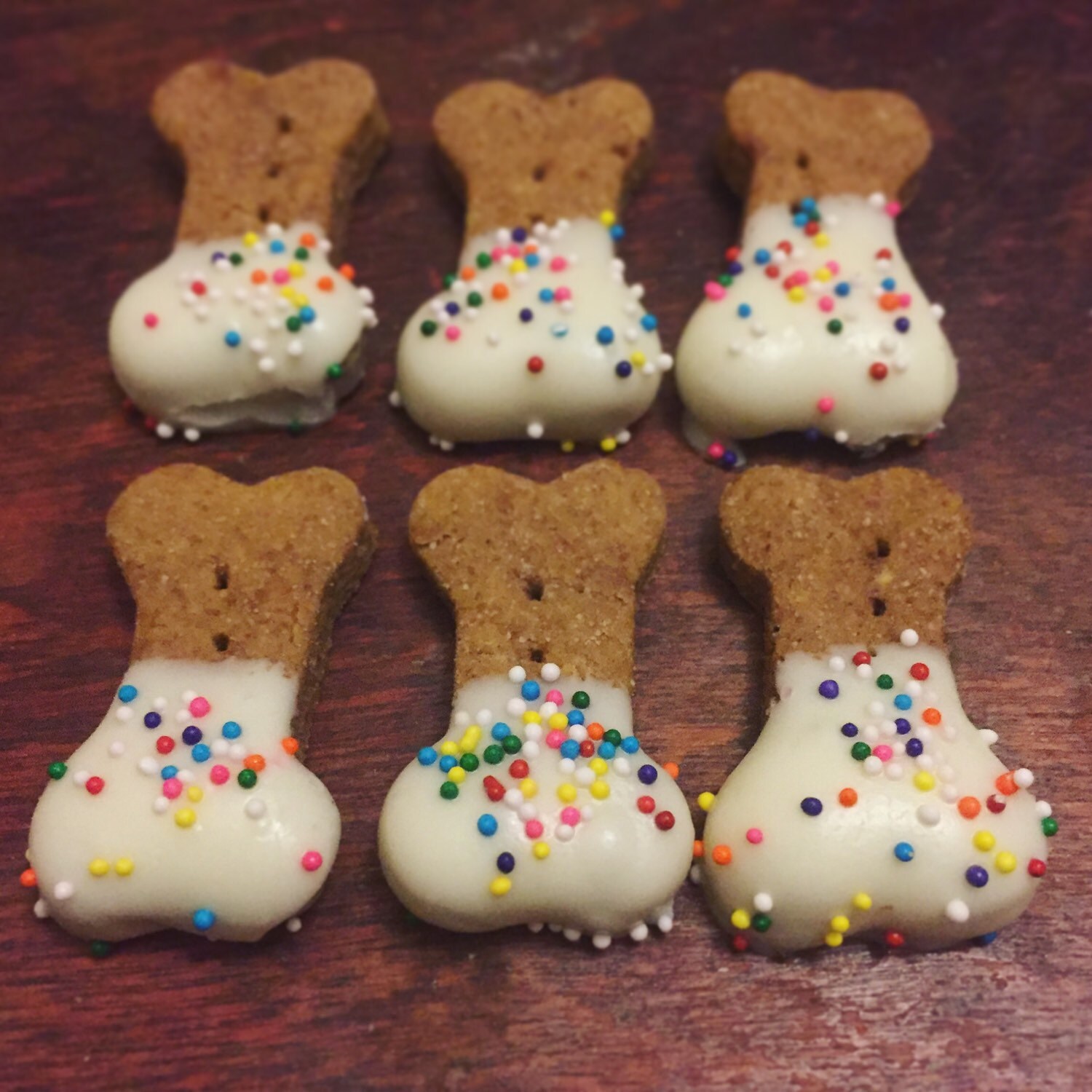 Mini Peanut Butter Jelly Bones 2 dozen dog treats gourmet Etsy