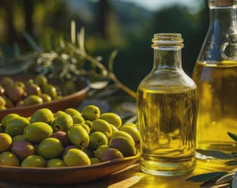 Cold-Pressed 100% Organic Extra Virgin Olive Oil, Pure Gourmet Stone Pressed Olive Oil, Traditional Olive Oil (5 kg), OrganicFlavorsBazaar