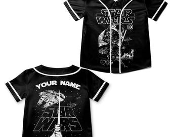 Vintage Starwars Baseball Jersey, Limited Anakin Skywalker Jersey, Star Wars Fan Shirt, Retro Star Wars Jedi Shirt, Galaxy's Edge Tee