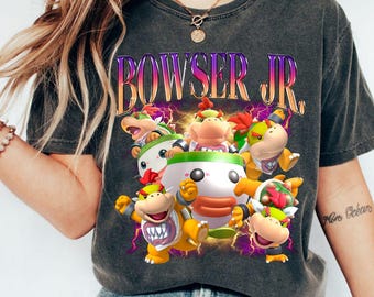 Bowser Jr. Shirt, The Super Mario Galaxy Movie Tee, Mario Movie 2026 Shirt, Epic Universe Shirt, Universal Studios, Bowser Jr Kids Shirt