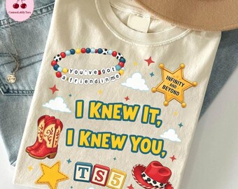 Disneyland Toy Story 5 I Knew It I Knew You Shirt, TS Toy Story 5 Inspired Shirt,I Knew It I Knew You TS Baby Tee Crop Tank