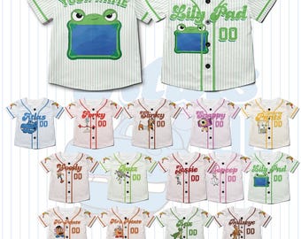 Personalized Toy Story 5 Movie Baseball Jerseys, Lilypad Buzz Lightyear Woody Jessie Toy Story Land You've Got a Friend In Me Family Shirts