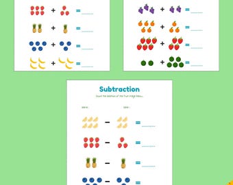 Math Learning Worksheets Printable PDF | 1st & 2nd Grade Practice