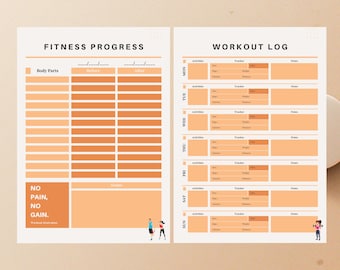 プロフェッショナルフィットネス＆ワークアウトプランナー | PDFをすぐにダウンロード