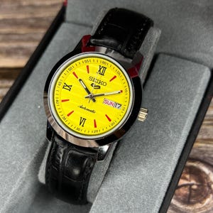 Yellow dial watch - Etsy 日本