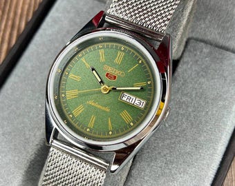 Vintage Very Rare Seiko 6F25-6019 Unisex Quartz Watch With Pointer