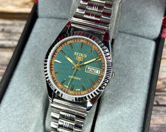 Vintage Style Seiko 5 Automatic 2606-553A Watch Japan for Men's - Etsy