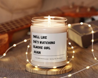 Gilmore Girl Candle: Witty Gift for TV Series Lover