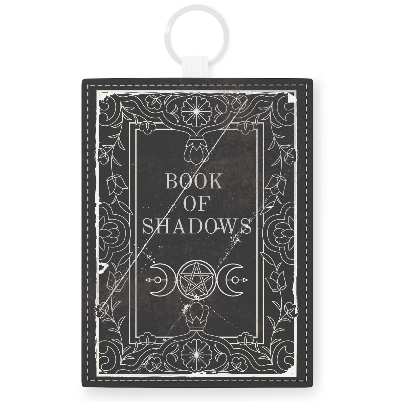 Book of Shadows Card Holder Saffiano Leather Card Holder, ID card Holder