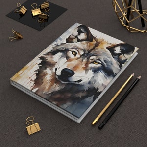 Wolf Journal, Hardcover Journal Matte