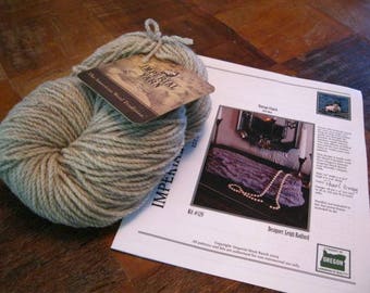 Imperial Yarns - Leigh Radford Vintage Clutch Kit - Pearl Gray
