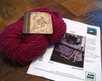 Imperial Yarns - Leigh Radford Vintage Clutch Kit - Cactus Blossom