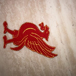 Liverpool FC liver bird  Embroidered Patch | LFC accessories | Fashion Accessory | Iron-On or Sew-On