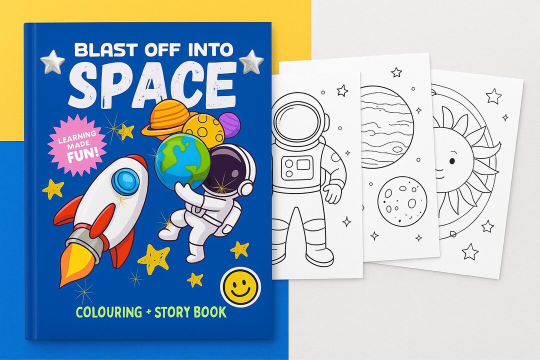 Solar System Adventure for Kids | Educational Activity Book ...