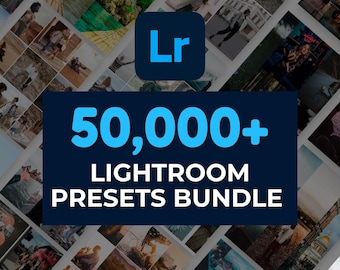 50,000+ Professional Lightroom Presets Bundle Digital Download