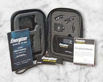 Batería externa portátil Energizer Xpal XP2000 Energi To Go original