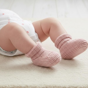 Baby Booties Pattern | Infant Booties Knit Pattern | Easy Knit Pattern | Instant PDF Download image 2