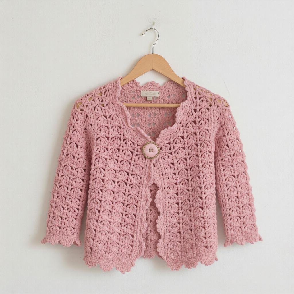 40 Summer Cardigan Crochet Patterns to Keep You Cool and Layered 23 Crochet Cardigan Pattern Pink Summer Cardigan