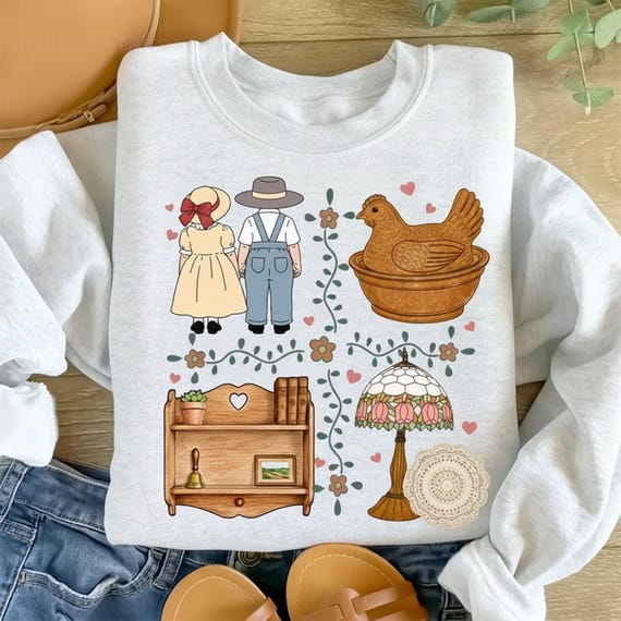 Comfort Colors Shirt Hen In Nest, Grandma Core Vintage Style Tee, Cottagecore Farmhouse Sweatshirt, Retro Heartland Granny Era Hoodie