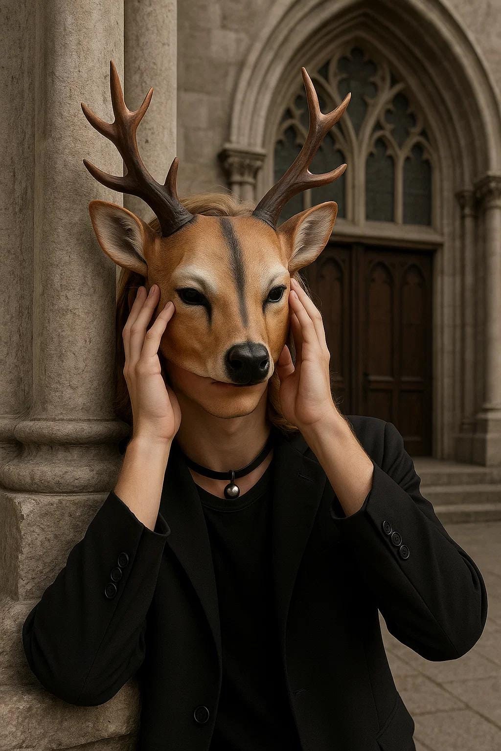 Goedkope Koe hoofd schedel masker eng dier hoorn masker horror Halloween  maskerade carnaval cosplay feestkostuum kopen — gratis levering, eerlijke  reviews met foto's — Joom, image size:1024x1536