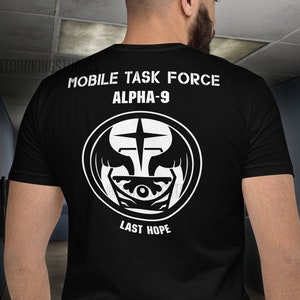 Mobile Task Force Alpha-9 &quot;Last Hope&quot; Team Short Sleeve T-shirt - POD
