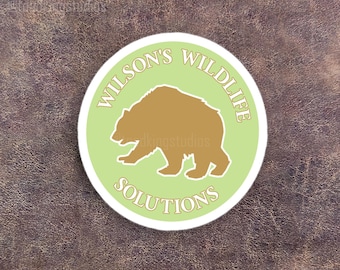 Wilson's Wildlife Solutions Vinyl Decal - SCP Foundation Group of Interest Kiss-Cut Logo Sticker - POD