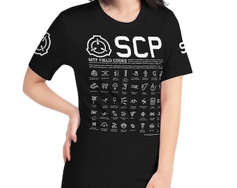 Retiring** SCP Field Codes XS-4XL T-Shirt Unisex Multi-Sided Graphic - POD