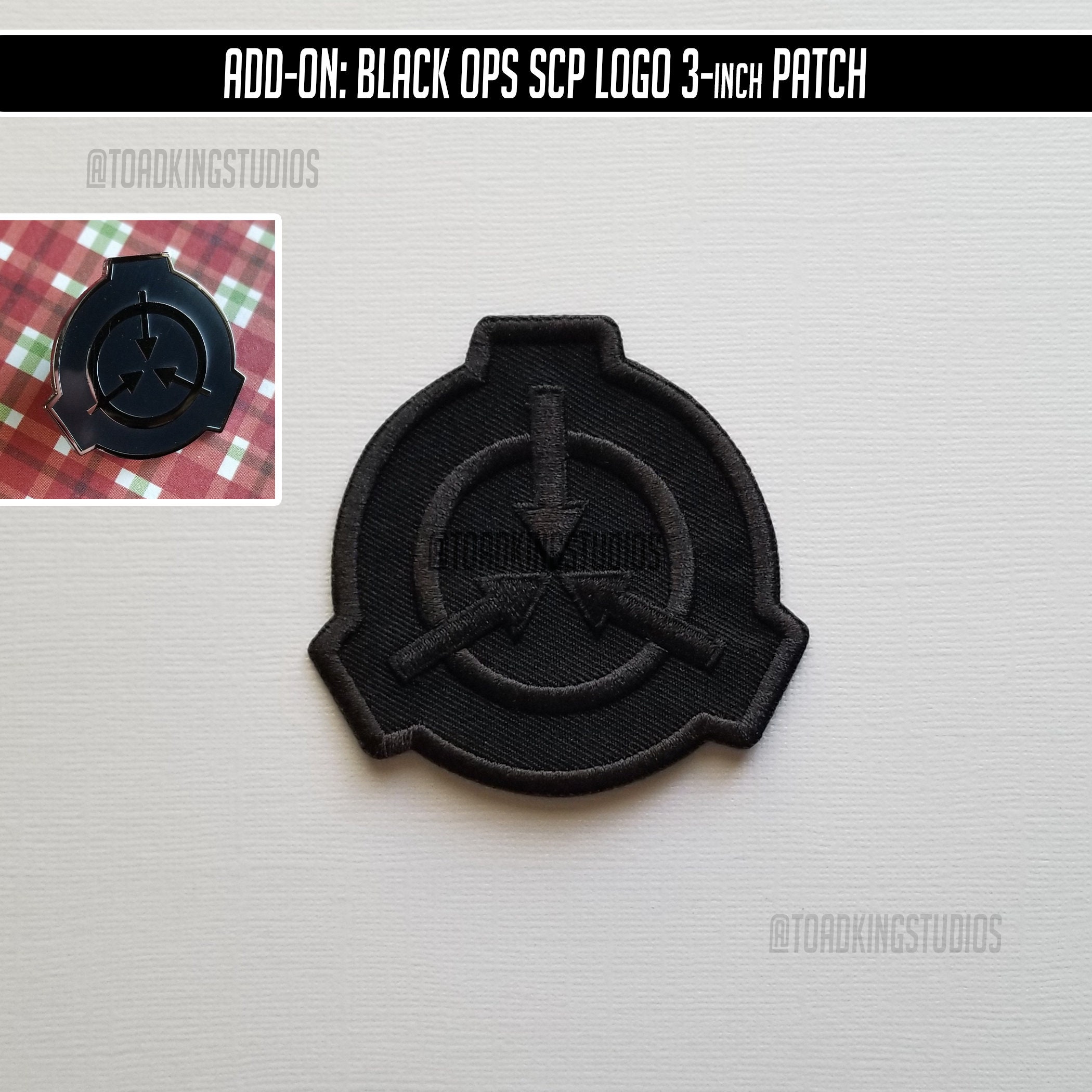 Black Ops SCP Logo 3 Inch Patch – The SCP Store