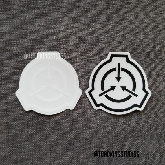 SCP Logo White 1-Inch Pin – The SCP Store