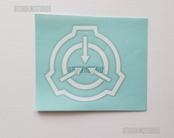 SCP Logo 4-inch Vinyl Decal Transfer Sticker - Foundation