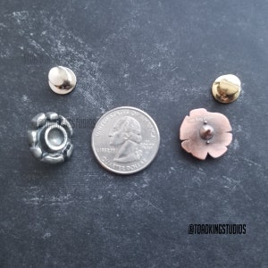 Silver Bullet Proof 3D Pin, Original 9 millimeter Design image 5