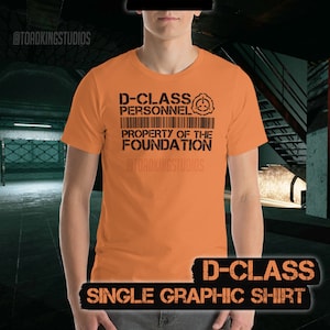 D-Class Personnel Single Graphic Short Sleeve T-Shirt - POD