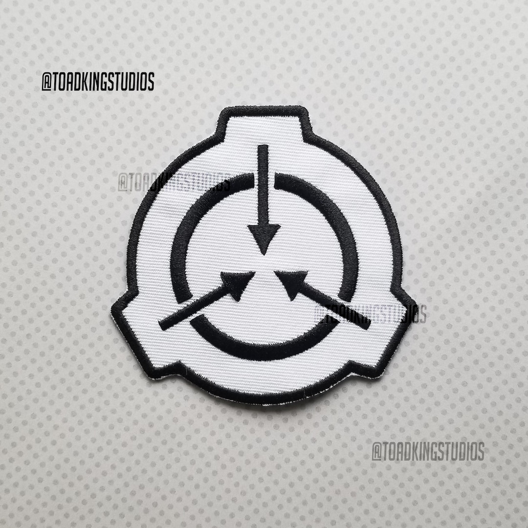 Scpd Patch Png File 3.5-inch Iron-on White SCP Logo Patch - Foundation Researcher Cosplay ...
