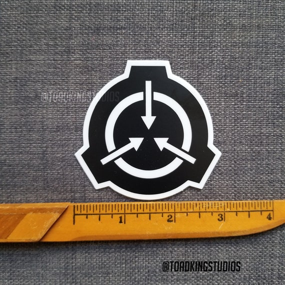 SCP Foundation/SCP Logo/scp logo/SCP foundation logo/Vinyl/Decal/Set