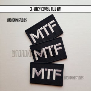 Parches de cosplay de la Fuerza Operativa Móvil "MTF" (Paquete combinado) - Equipo de agente de personal de la Fundación SCP