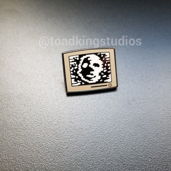 SCP-079 old Ai Enamel Pin SCP Foundation 