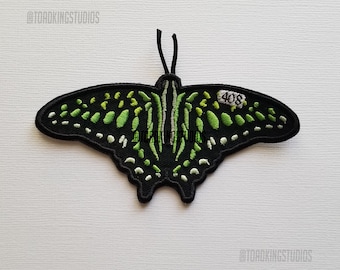 SCP-408 &quot;Illusionary Butterfly&quot; 4.5-inch Patch, Iron-on