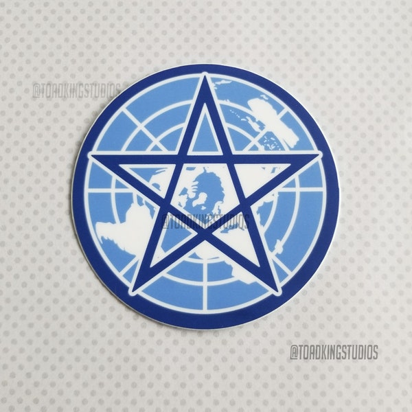 Global Occult Coalition sticker, 3-inch