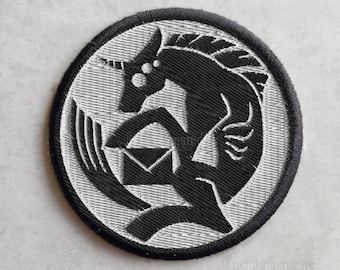 MTF Alpha-4 "Pony Express" Patch - SCP Foundation Cosplay Mobile Task Force Logo (3-Inch) - POD