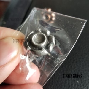 Silver Bullet Proof 3D Pin, Original 9 millimeter Design image 2