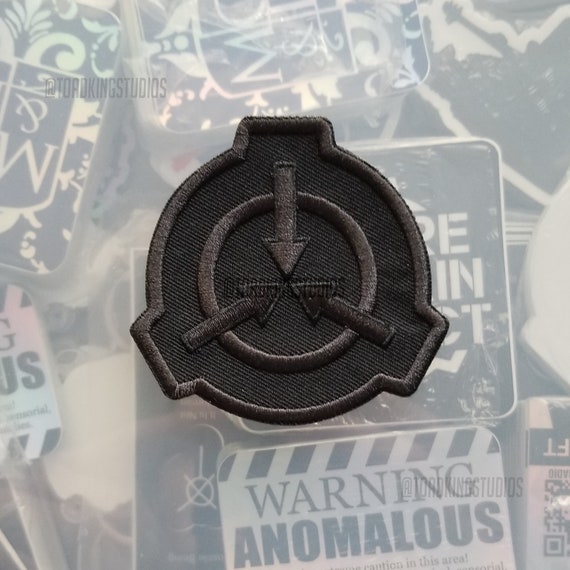 Scp Foundation Badges, Scp Embroidered Patch, Scp Foundation Patch