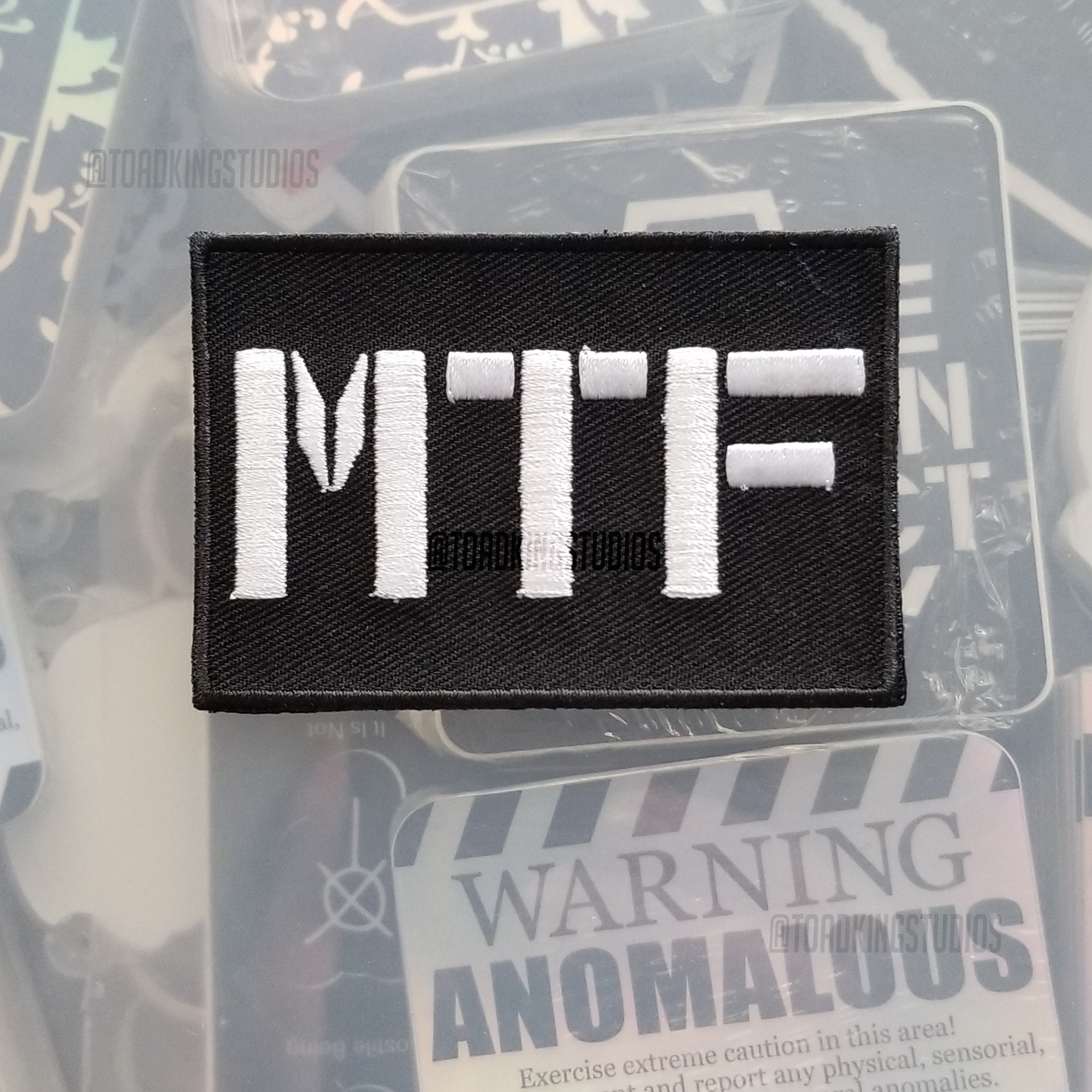 MTF Lambda-5 white Rabbits Unit Patch from SCP -  Denmark