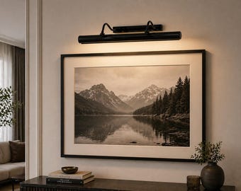 Mid Century Raw Brass Wall Sconce – Vintage Picture Light