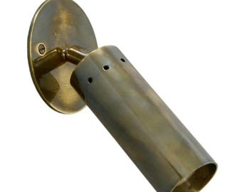 Modern Brass Wall Sconce - Elegant Mid-Century Lighting