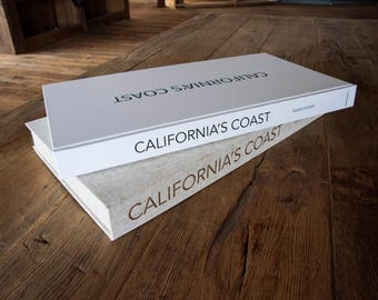 California's Coast Coffee Table Book / Large Fine Art Panoramic Photography Book / Coastal Home Decor