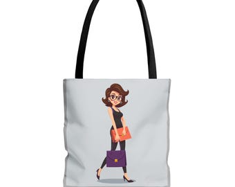 Chic Fashion Tote Bag - Stylish Carryall for Everyday Use, Gift for Her, Casual Outing, Shopping, and Birthday