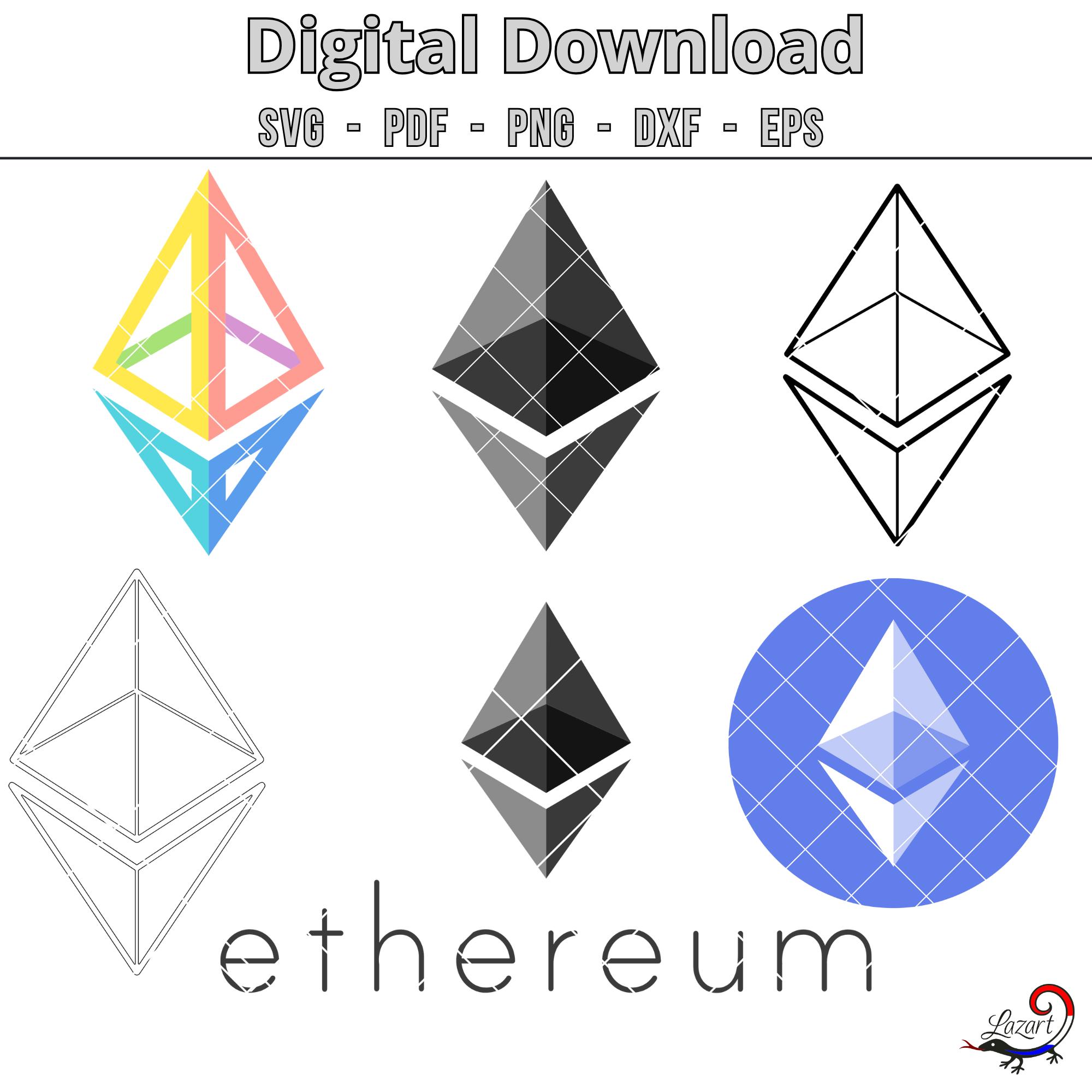 Ethereum Logo Svg - Etsy