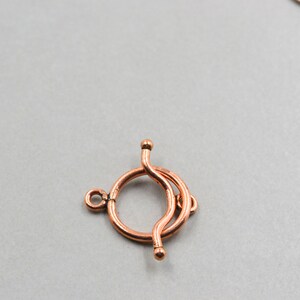 Copper Toggle, 12mm, One image 3